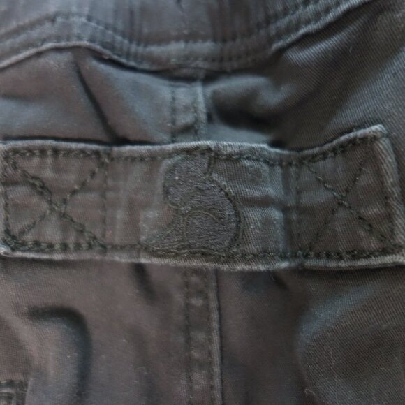 Kuwallatee Men's KUL-S1634 Design in Canada Black Chino Shorts Size M - Picture 11 of 14